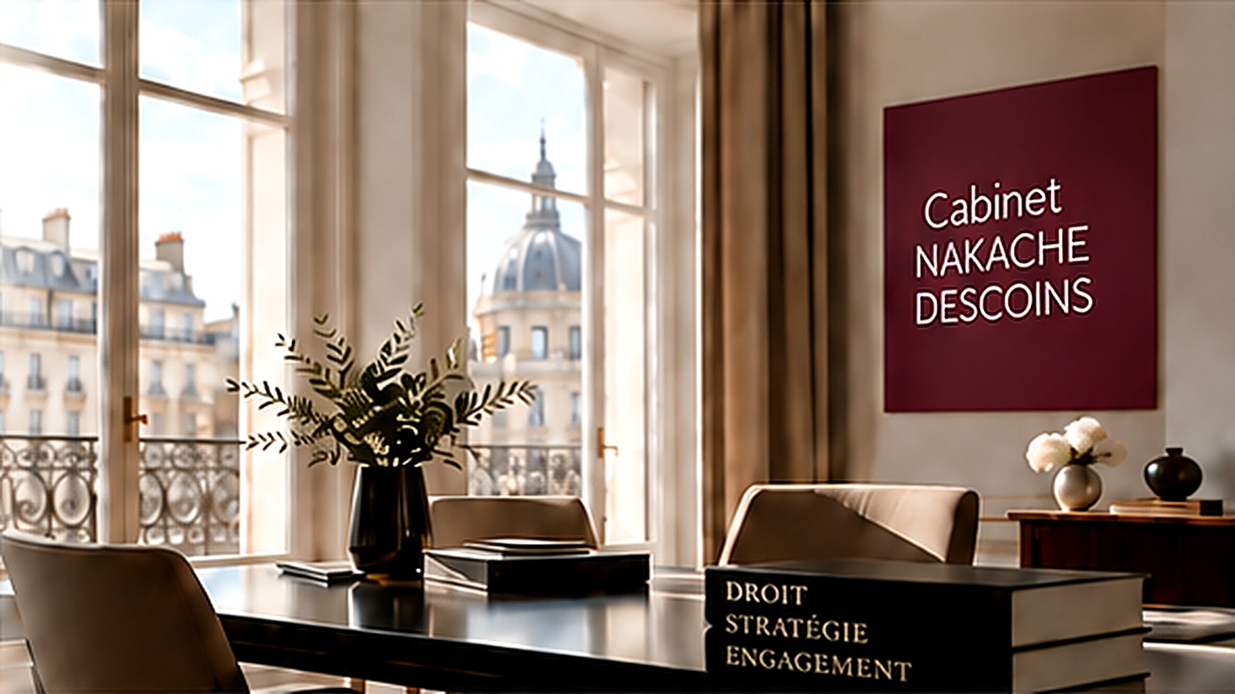 Bureau du Cabinet NAKACHE DESCOINS à Paris